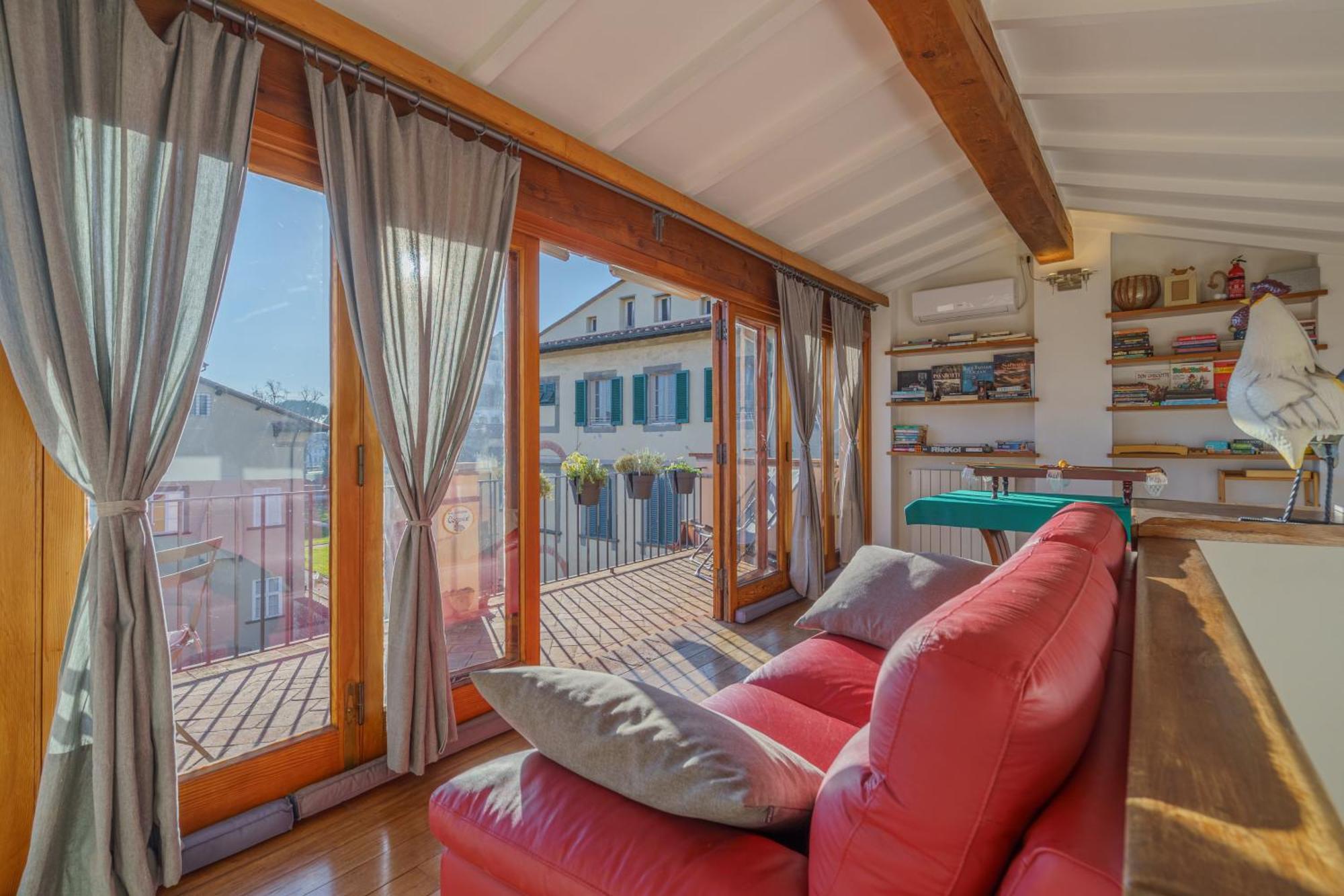 Terrazza Coccode' Spazioso Con Vista Mozzafiato! Lucca Dış mekan fotoğraf